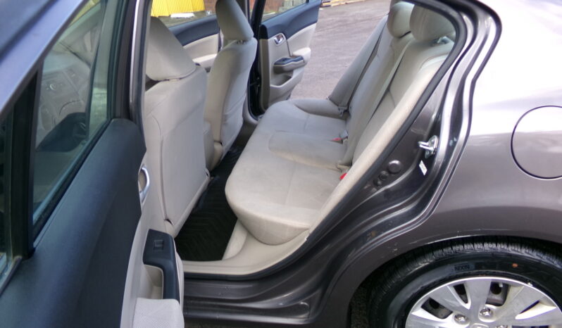2012 HONDA CIVIC – LOW MILES full