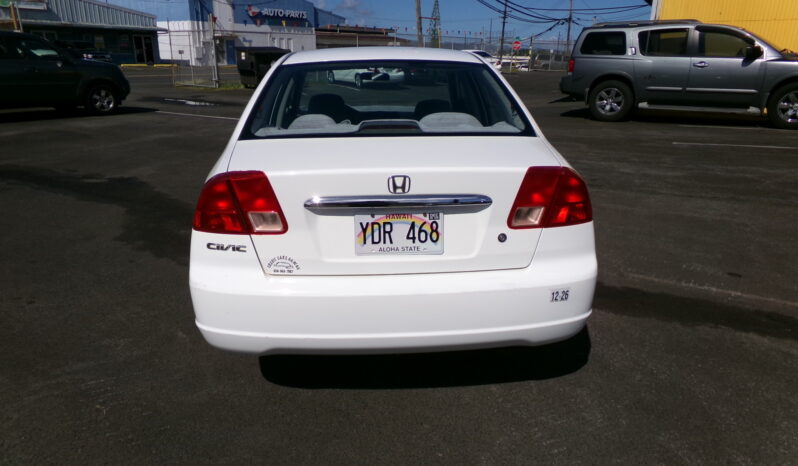 2001 HONDA CIVIC – LOW MILEAGE full