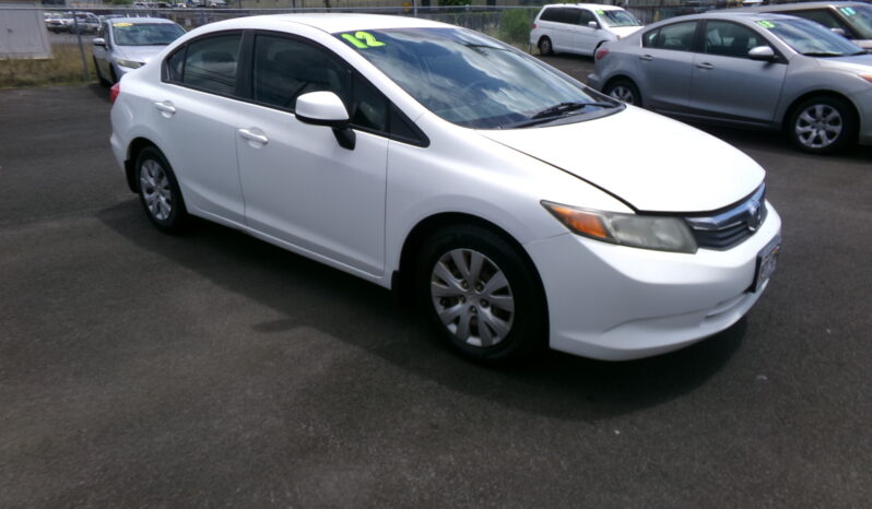 2012 HONDA CIVIC LX full