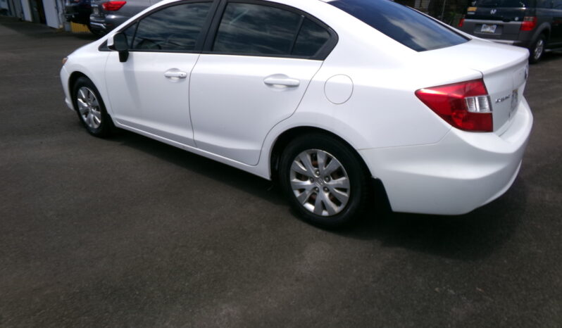 2012 HONDA CIVIC LX full